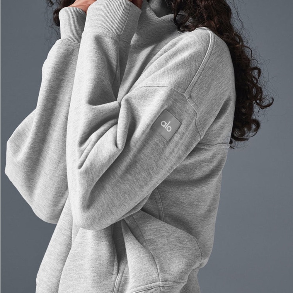 Alo Hazy Mock Neck Pullover